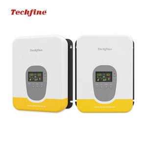 Techfine 12v 24v 48v 40A 30A 60A MPPT LCD Display Off Grid Solar Charge Controller MPPT solar charge controller