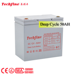 Sealed AGM 12V 24ah 50AH battery high quality deep cycle lead acid VRLA solar power energy system battery