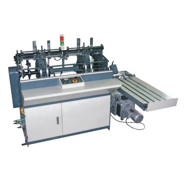 Automatic paper collating glue and binding machine for hard cover book making