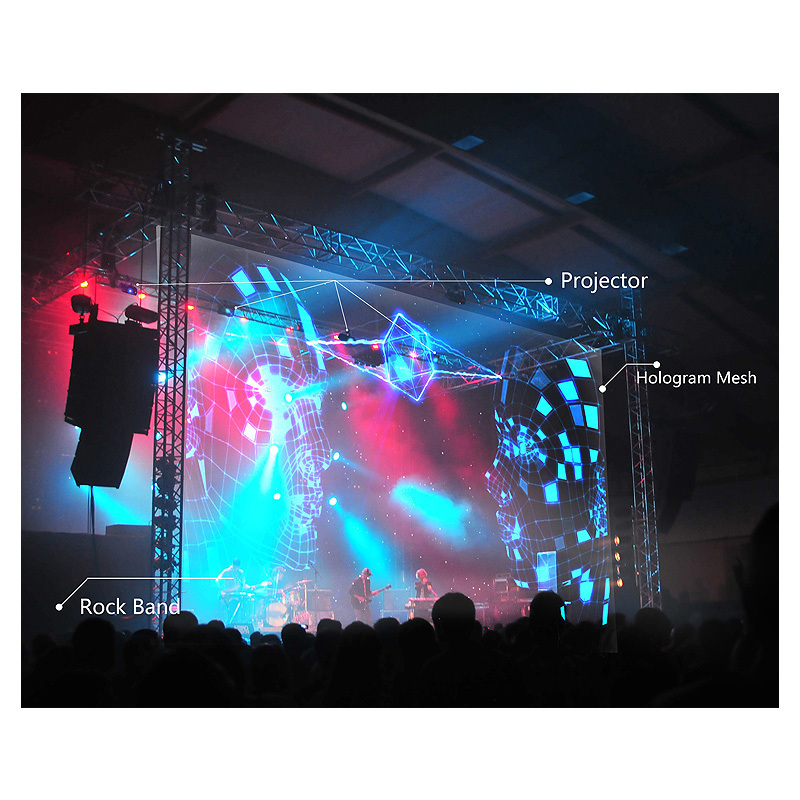 3D Hologram 3D Projection Technology Hologram Projector for  product launch