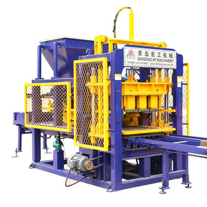 Best selling QT6-15 fully automatic hydraulic interlocking brick making machine concrete block machine in Mexico