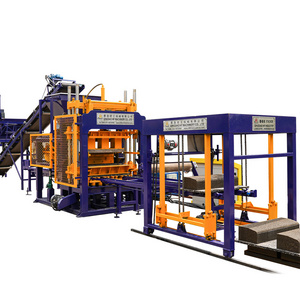 QT5-15 Automatic Hydraulic Interlocking Brick Making Machinery Cement Block Making Machine Price in Ghana