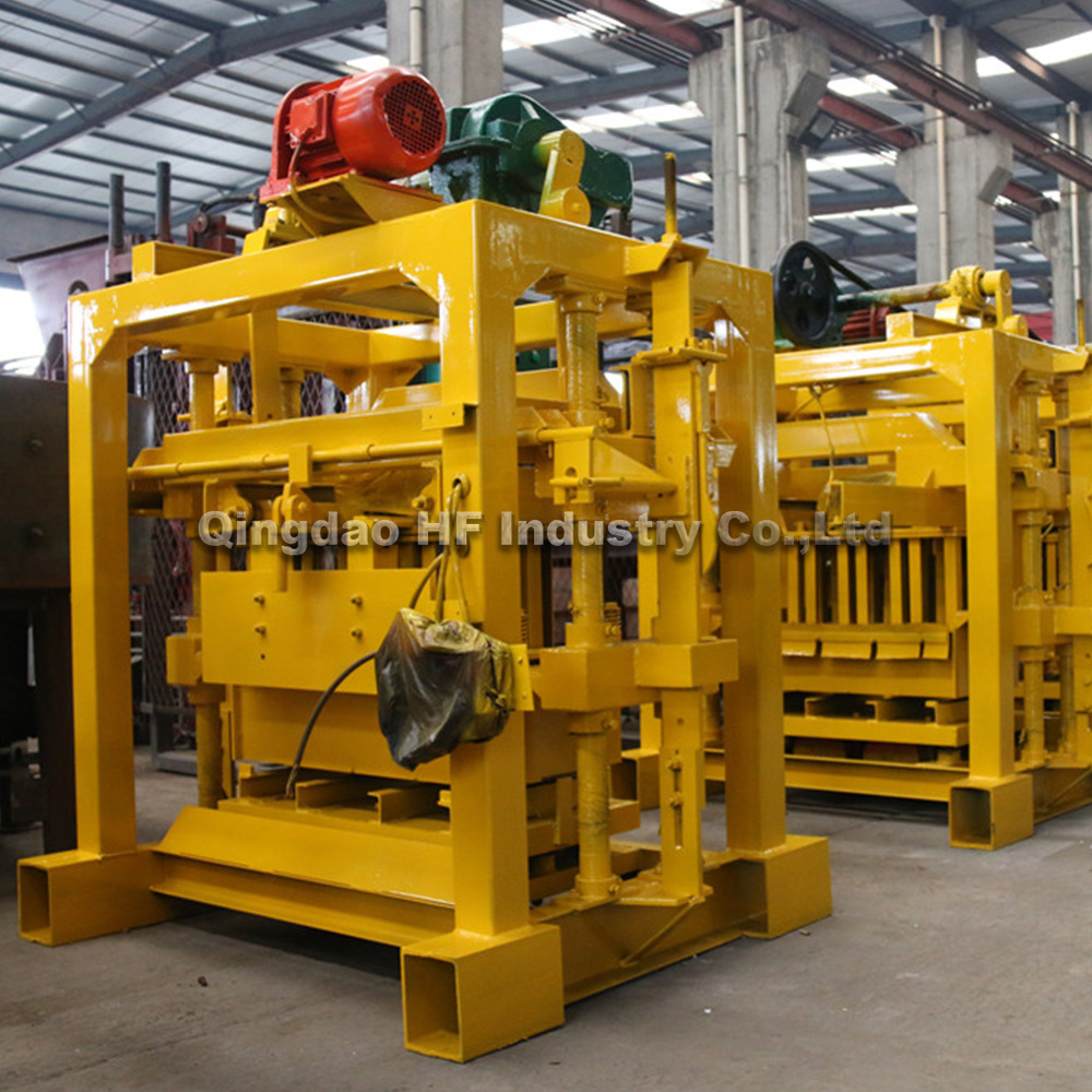 QT4-40 hydrafulic manual interlocking brick making machine brick moulding machines for sale in botswana