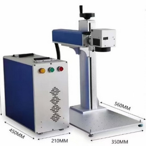 Industrial Efficient co2 galvo laser marking machine 20w to 100w Mopa For Color Marking with EZCAD Control Software