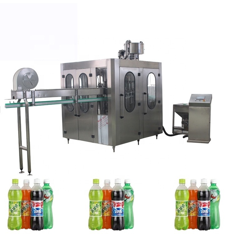 Lemonade Sparkling Carbonated Drink Filling Machine For Carbonated Drink Production Line