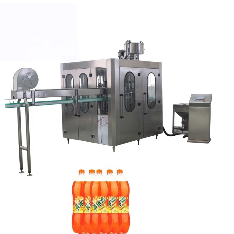 Lemonade Sparkling Carbonated Drink Filling Machine For Carbonated Drink Production Line