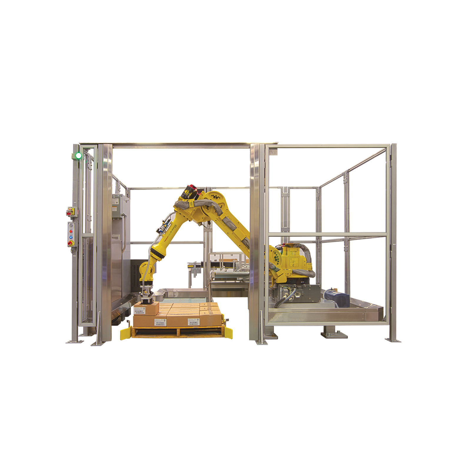 Automatic robot palletizing machine