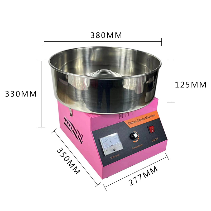 New commercial electric thermal cotton candy machine color wire drawing electric cotton candy machine