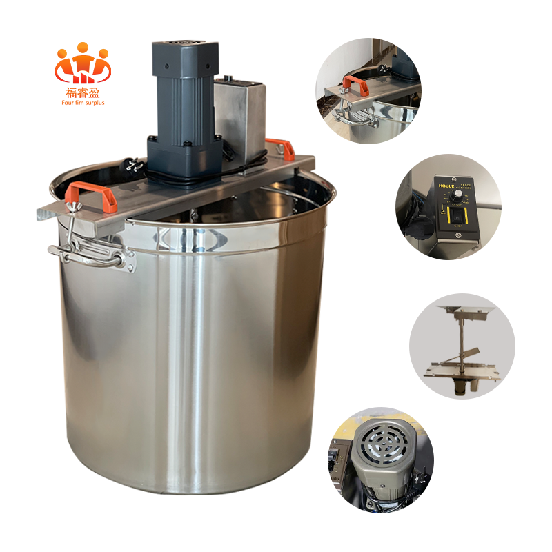 Automatic Food Cooking Mixer Small Commercial Food Mixer Food Processing Machine For Frying Sauce And Jam