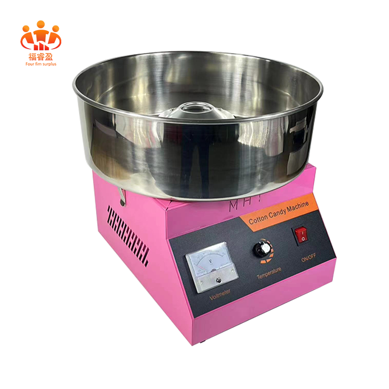 New commercial electric thermal cotton candy machine color wire drawing electric cotton candy machine