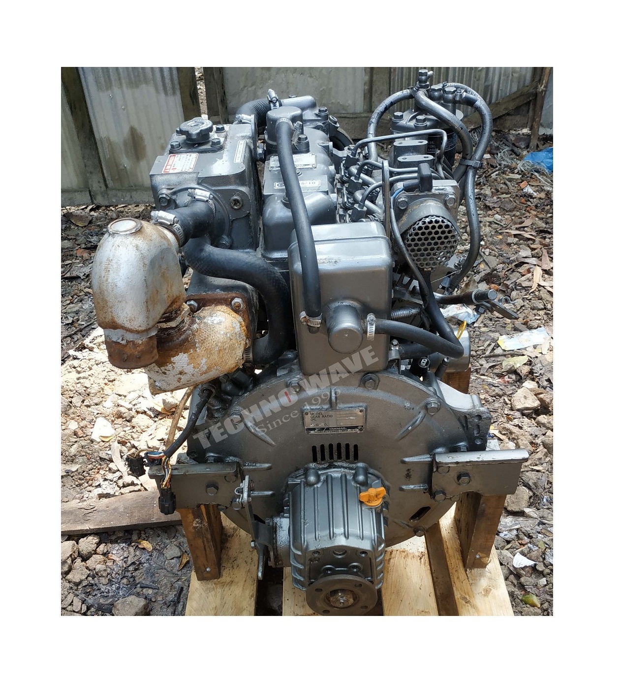 Good Quality Export Oriented Yanmar 25HP Boat Engine Yanmar 3JH25A For Sale Small Engine For Boat From Bangladesh