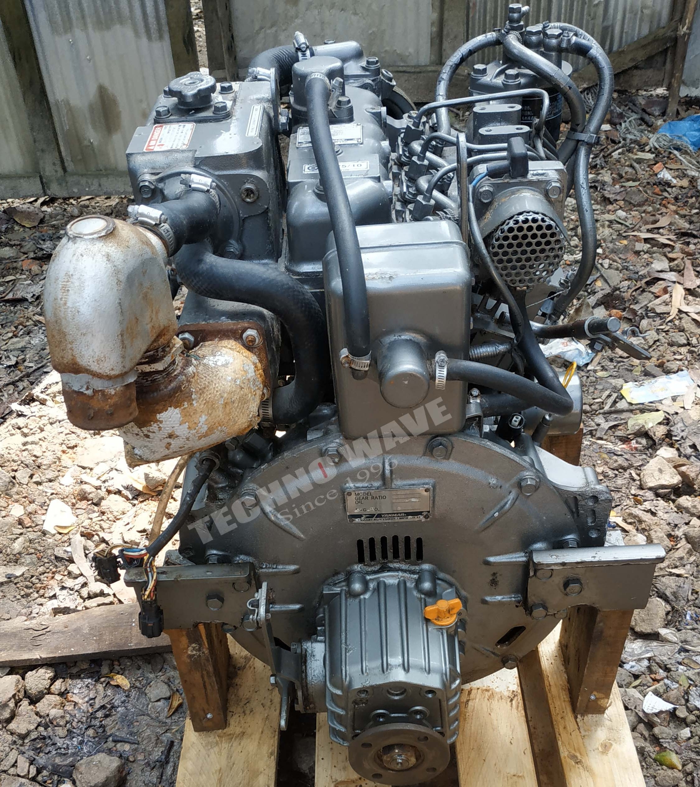 Original New Yanmar 25HP Boat Engine Made By Yanmar 25HP engine Diesel Engine Assembly With Water Cooled From Bangladesh