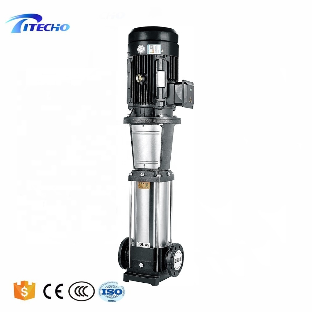 CDL / CDLF 4/5/8/12/16   icon cast or Stainless steel Centrifugal pump manufacturer vertical multistage high pressure pump