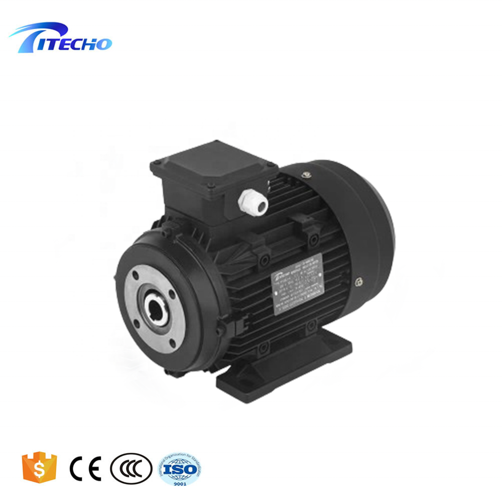 TITECHO 5.5Kw 7.5Hp Three Phase Ac Hollow Shaft Electric Motor For Car washer