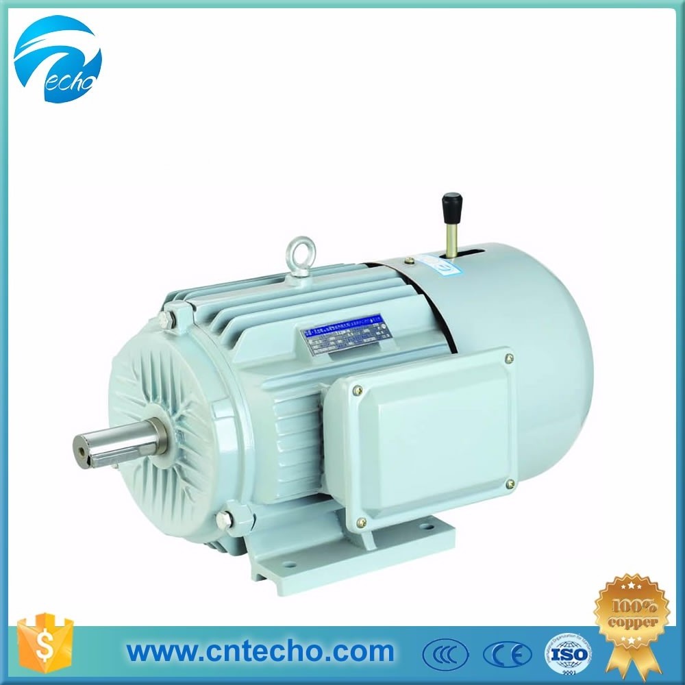 YEJ2-80M1-2 High Efficiency Asynchronous Brake Motor Top Selling 0.75KW 2845rpm Three-Phase Quality 100% Copper 110V/400V 50Hz