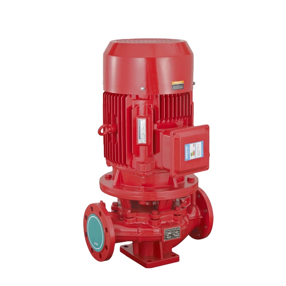 ISG Vertical Inline Electric Fire Fighting Water Pump