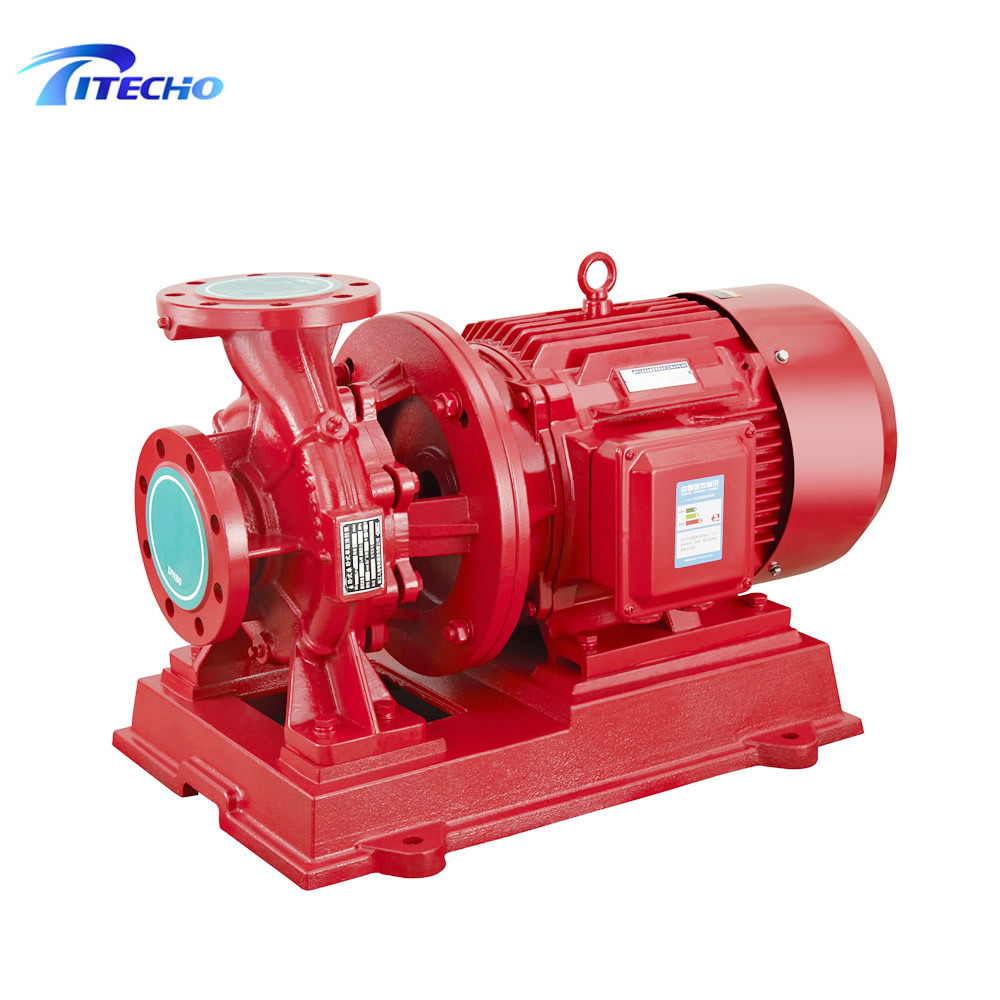 ISG Vertical Inline Electric Fire Fighting Water Pump