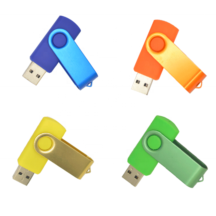 cheap Pantone color swivel usb stick, rotatable flash drive 4gb 8gb 16gb 32gb 64gb twister pendrive