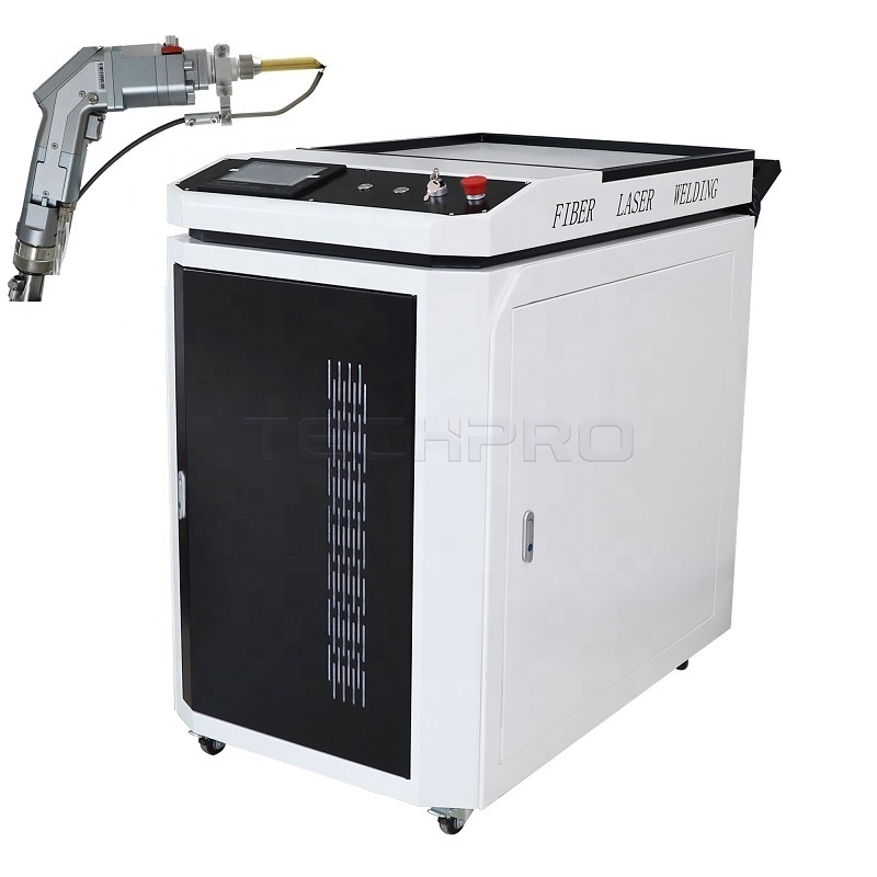 TechPro fiber laser welding machine 1000w 1500w 2000w laser welding machine handheld laser welder for sale