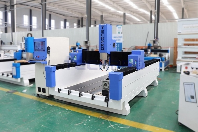 China Factory 4 axis Marble Sink Cut Out Machine Kitchen Benchtops Rotary Spindle 1325 Stone ATC CNC Router