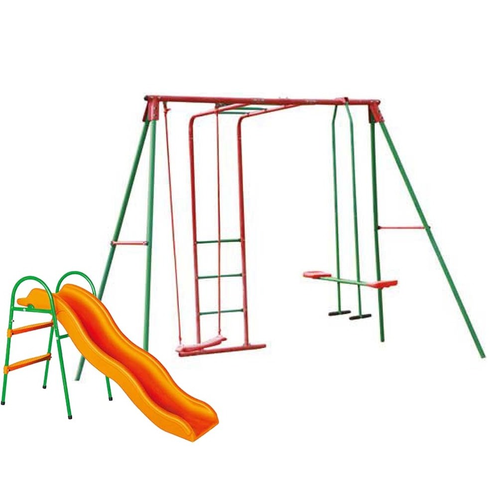 New Design Game Metal Swing Set Playground Baby Outdoor Latest Swing And Slides Sets Kids Swing Set Outdoor