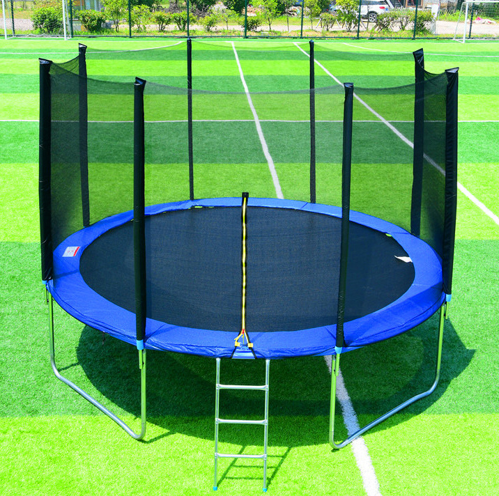 Manufacturer Child Trampolines Adults With Enclosures Round 10ft 12ft 16ft Trampoline Outdoor With Safety Net