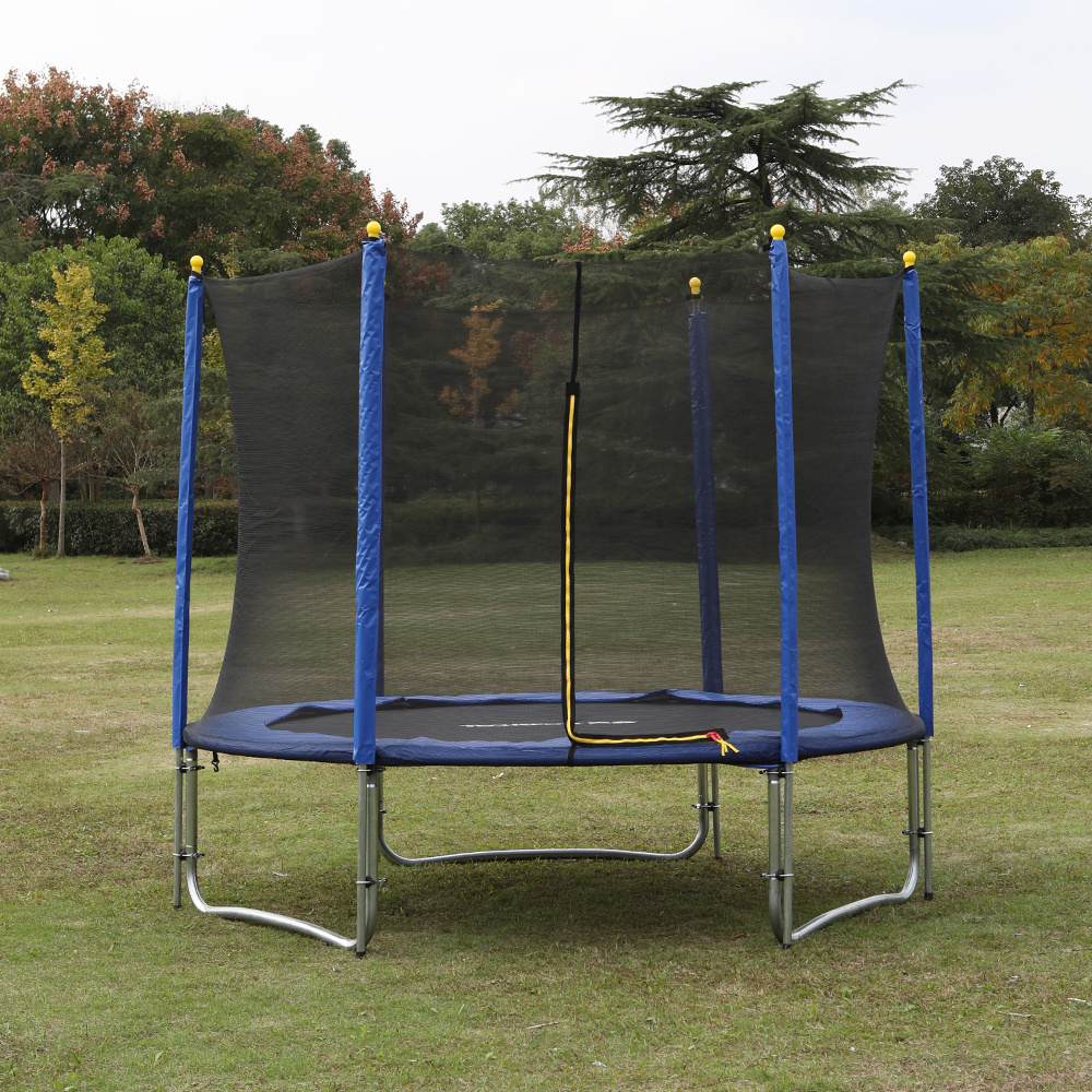 Outdoor Trampoline 8FT 10FT 12FT 14FT Children Adults Recreational large Trampoline with Enclosure Net