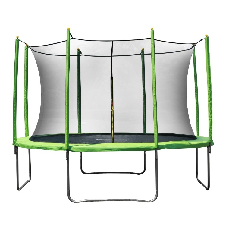 14ft Large Recreational Jump Children's Basketball Hoop Set Trampoline Basketball Court Trampoline Outdoor Kids For Dunking