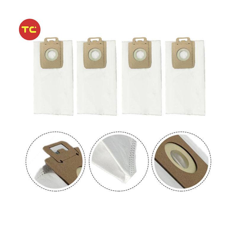 Vacuum Cleaner Dust Bags Filter Pack For Nilfisk P10 P12 P20 128389187 Power Series Sweeping Robot Vacuum Cleaner Accessories