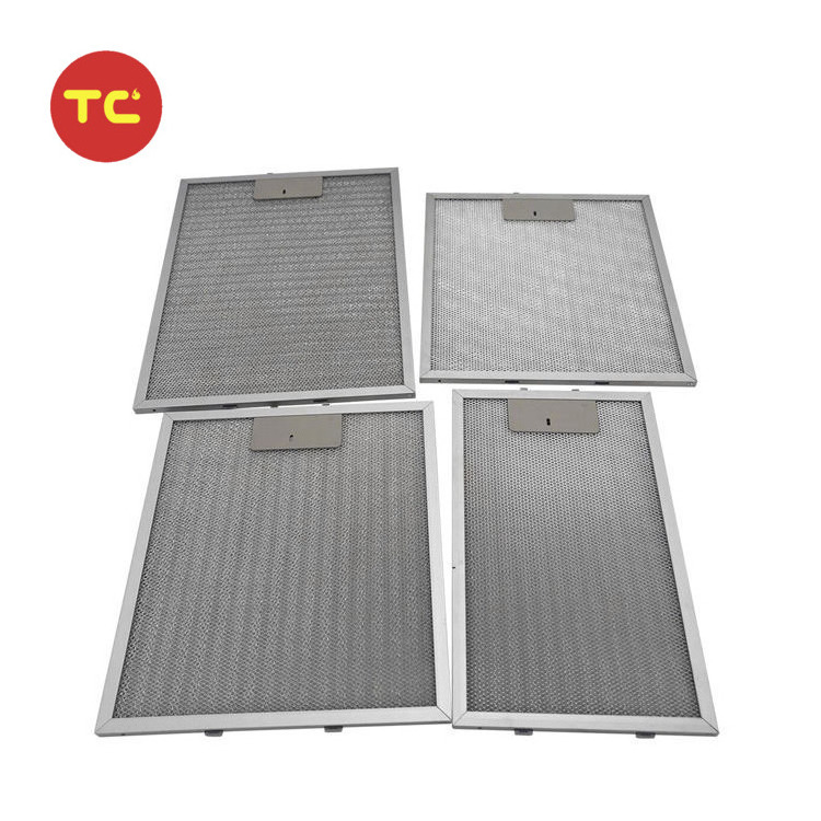 Customized Universal Aluminum Stainless Steel Range Hood Grease Kitchen Replacement Air Filter