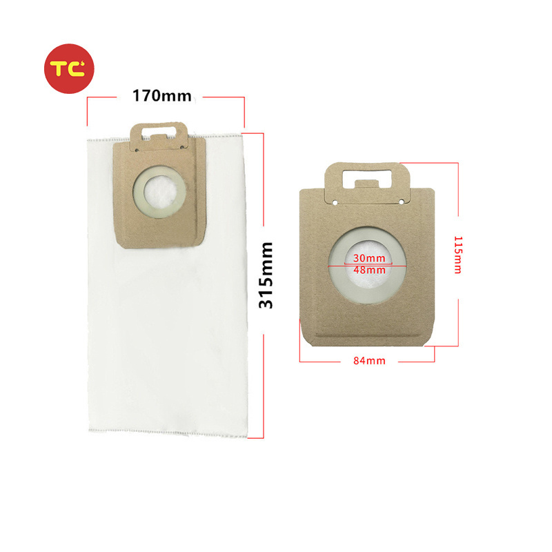 Vacuum Cleaner Dust Bags Filter Pack For Nilfisk P10 P12 P20 128389187 Power Series Sweeping Robot Vacuum Cleaner Accessories