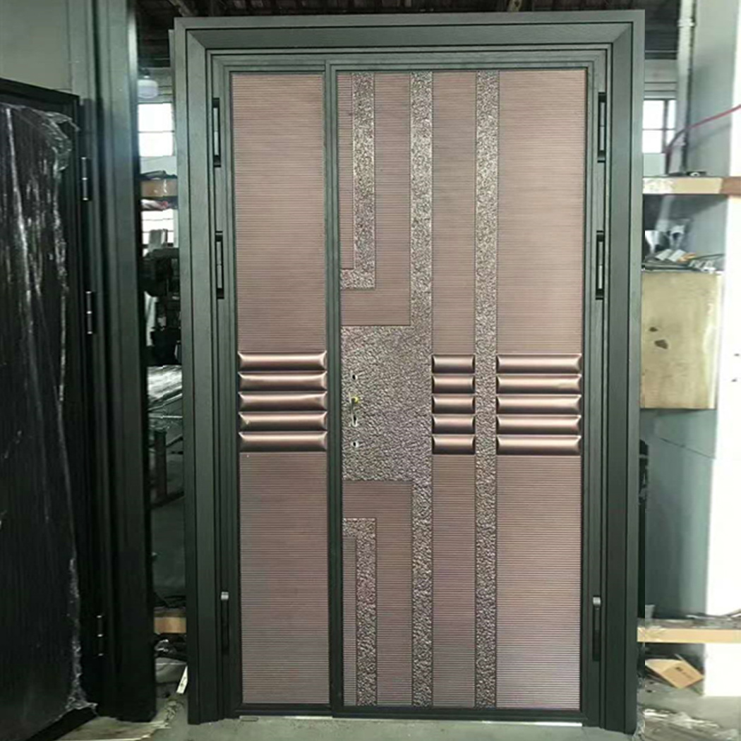 TECHTOP cast aluminum door  customized luxury door  expensive front villa door