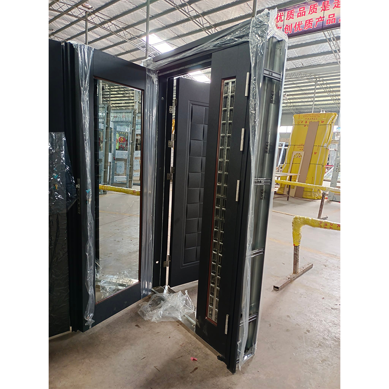 TECHTOP China Manufacturer 2022 Latest Design Composite Style Steel Security Door Insulated Iron Door