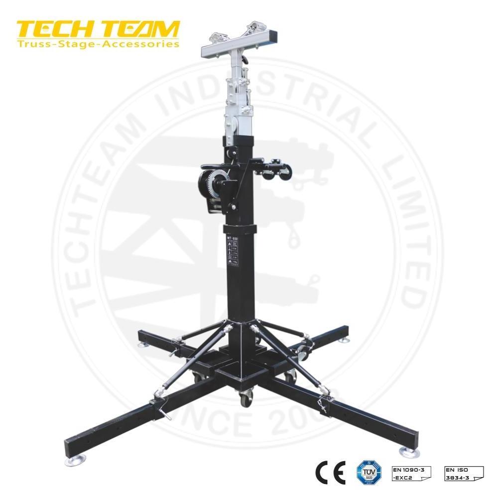 MT-650 Hot Sale 200kg Heavy Duty Truss Tower lifting crank stand