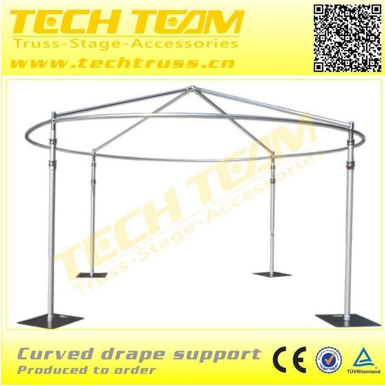 Aluminum telescopic pipe , backdrop pipe and drape for wedding ,used pipe and drape for sale