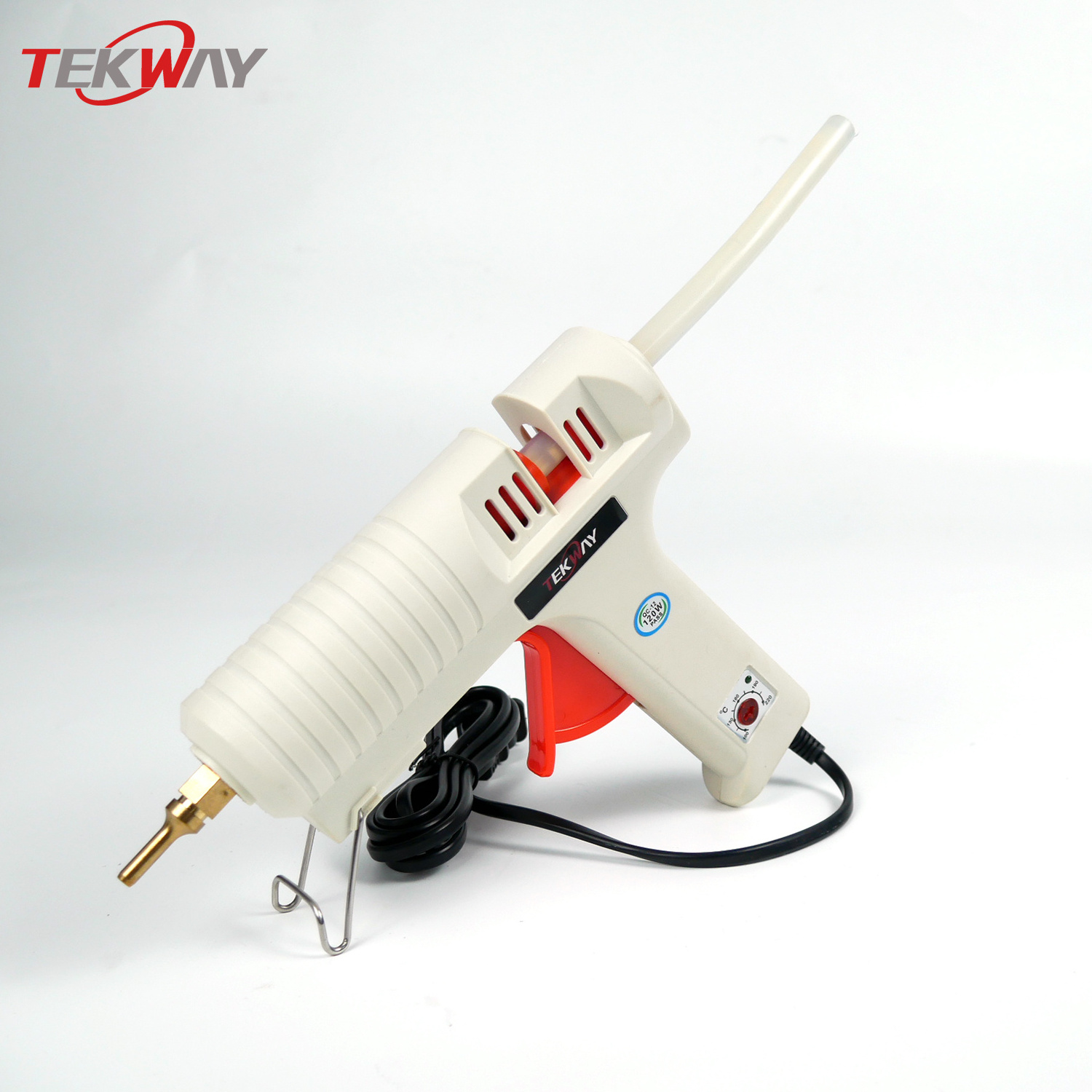 Wholesale hot selling 100W Power Tool Glue Gun 100W switch and indicator light CE Approved 11mm glue sticks for industrial use