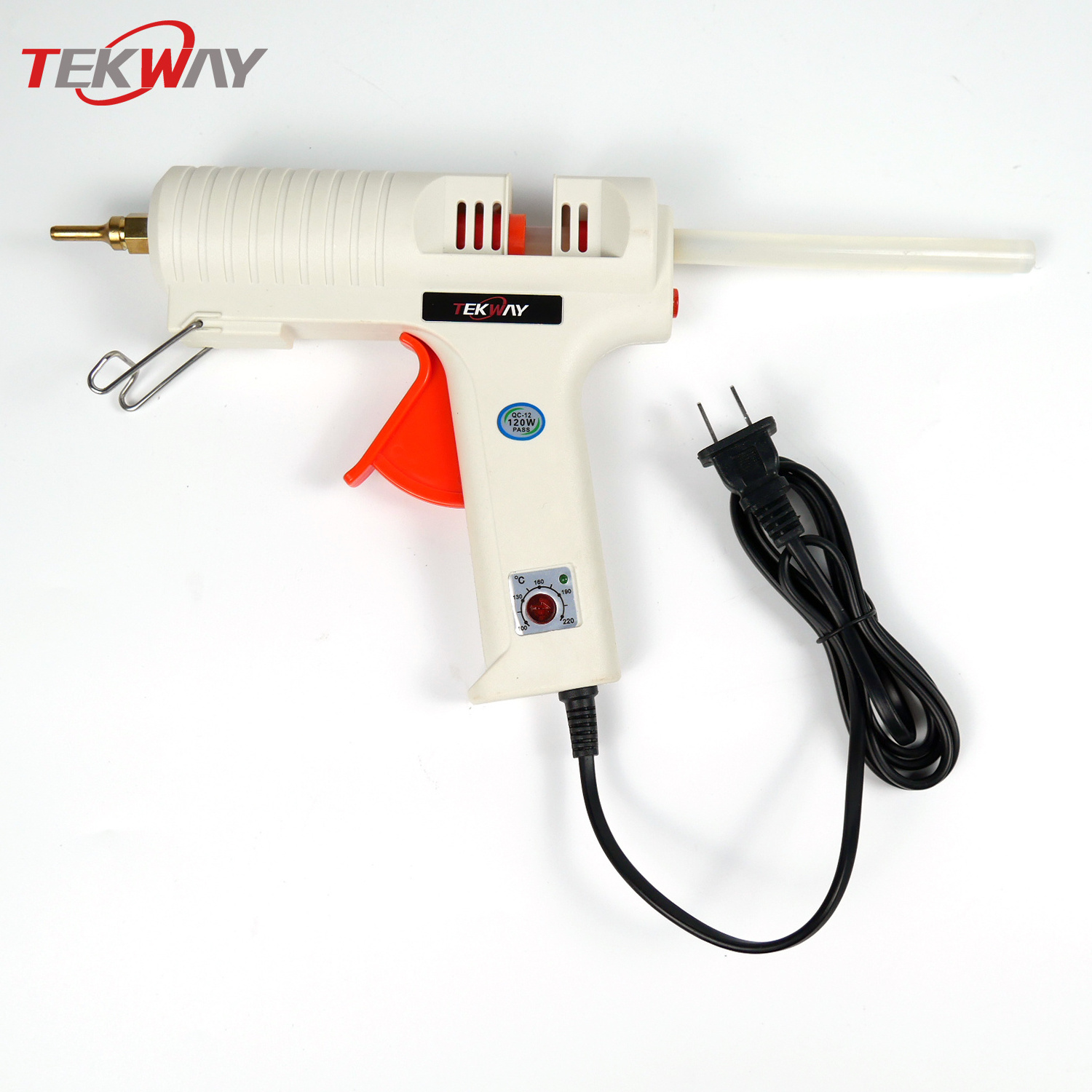 Wholesale hot selling 100W Power Tool Glue Gun 100W switch and indicator light CE Approved 11mm glue sticks for industrial use