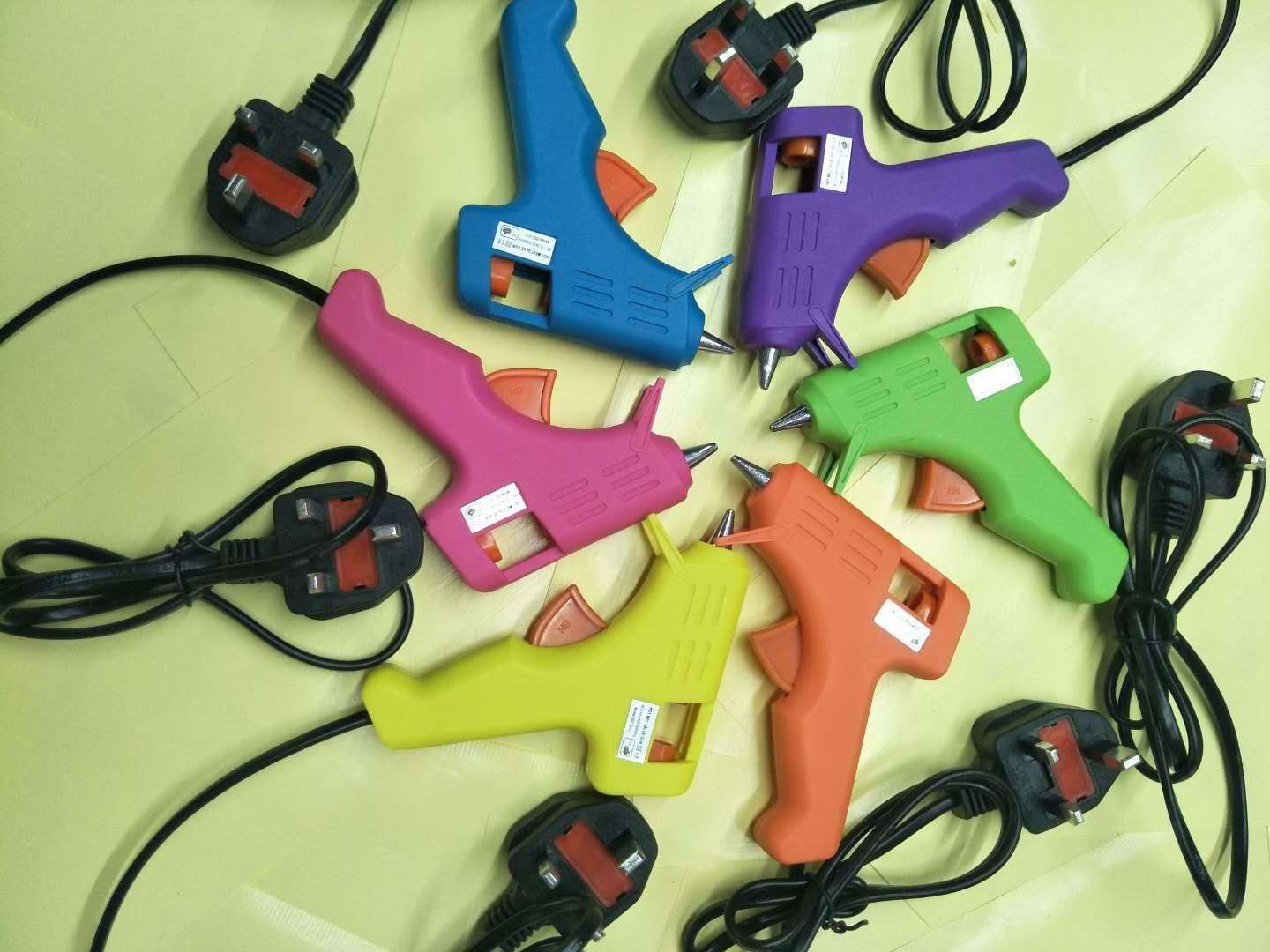 10W 20W Low Temp Glue Gun Sticks Mini Glue Gun With Printing Flower DIY Tools