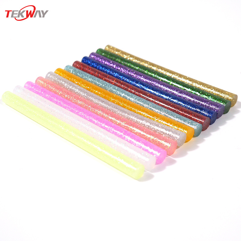 High Viscosity Color 7mm/11mm Hot Melt Glue Sticks Glue Gun Wax Sticks Compatible with Most Glue Guns for DIY Craft