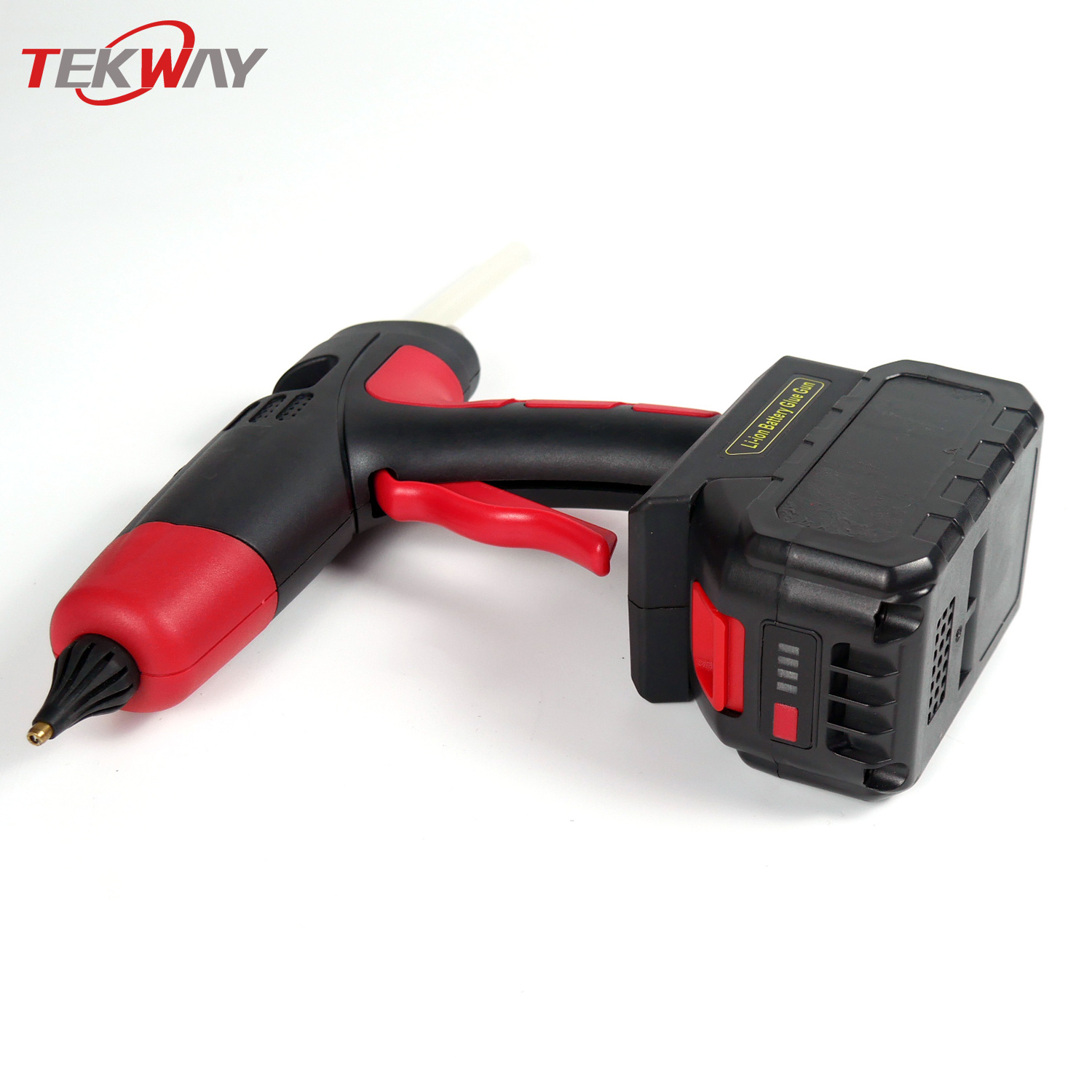 Red and black 60W/80W/120W hot melt glue gun with 7MM/11MM  transparent glue sticks and colored glue sticks using the school DIY