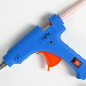 2023 Factory Direct wholesale hot selling  mini Corded hot melt glue gun for kids DIY gift Customizable  20W glue sticks 7mm