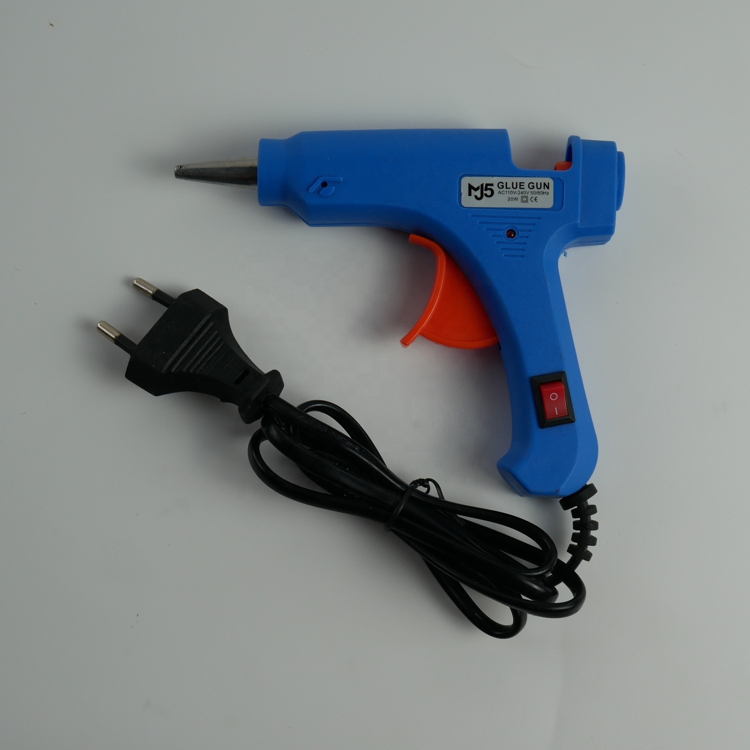 2023 Factory Direct wholesale hot selling  mini Corded hot melt glue gun for kids DIY gift Customizable  20W glue sticks 7mm