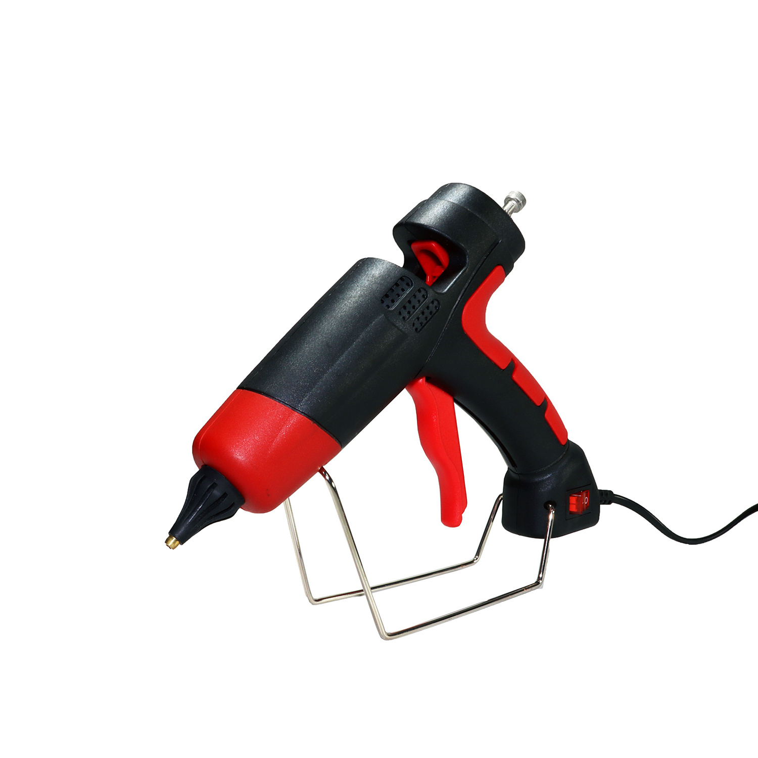 Chinese hot selling high quality 100W-120W hot melt glue gun with a big stand for industrial use customizable brand and color