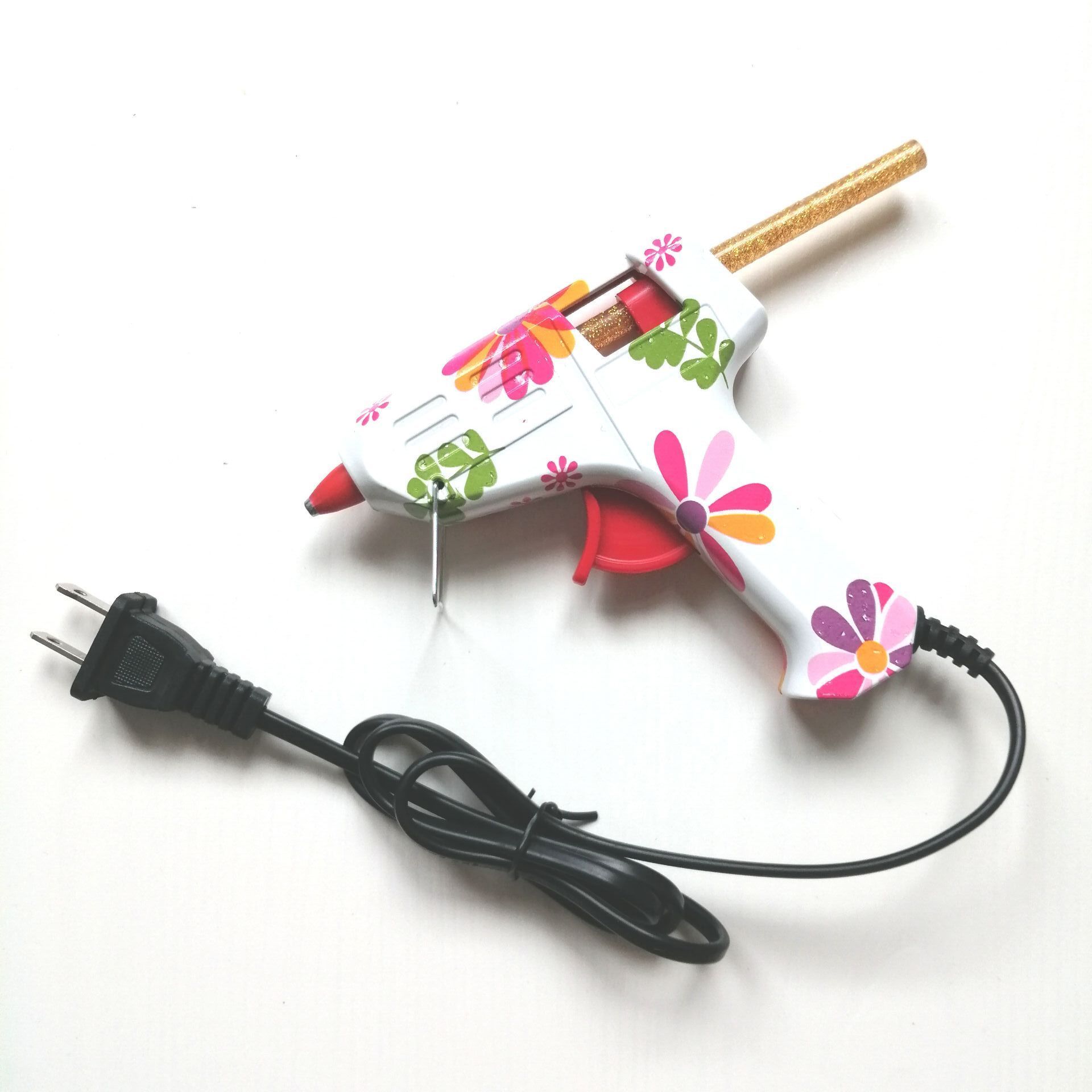 Mini Printing Flower Glue Gun Low Temp 10W 20W Glue Gun Sticks 7mm 11mm