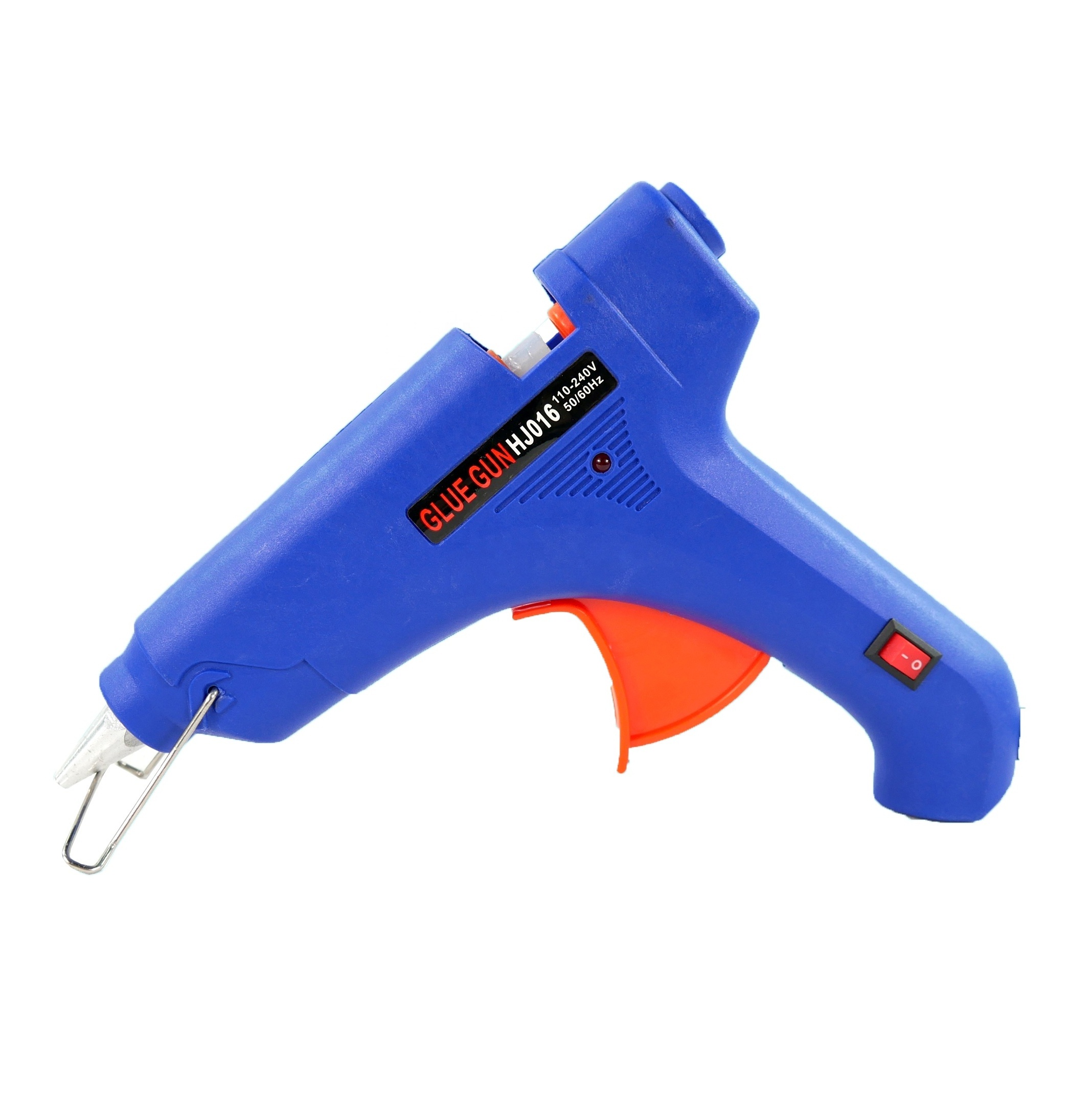 Wholesale hot selling cheap price easy used  mini 20W Hot melt glue gun with switch for kids DIY art craft school customizable