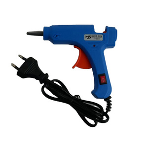 Wholesale blue glue gun use in  Craft DIY with 7mm glue sticks melt glue sticks quickly strong viscidity hand tools use in home