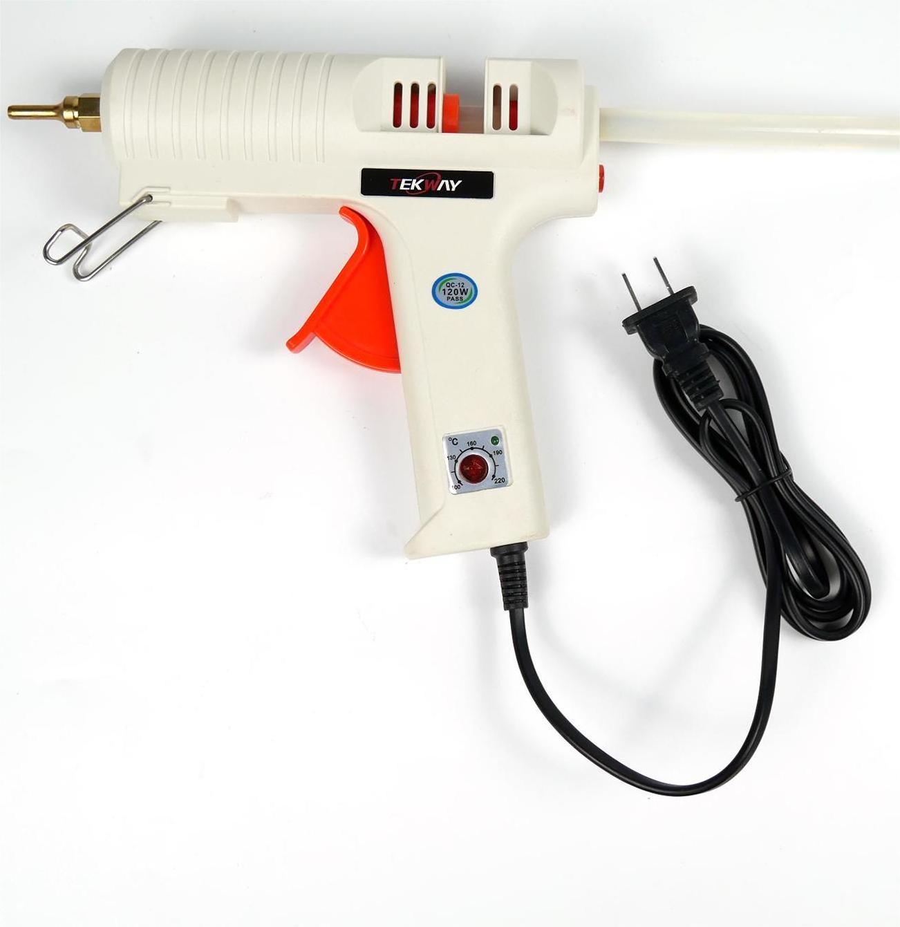 Wholesale hot selling 100W Power Tool Glue Gun 100W switch and indicator light CE Approved 11mm glue sticks for industrial use