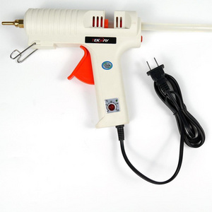 Wholesale hot selling 100W Power Tool Glue Gun 100W switch and indicator light CE Approved 11mm glue sticks for industrial use