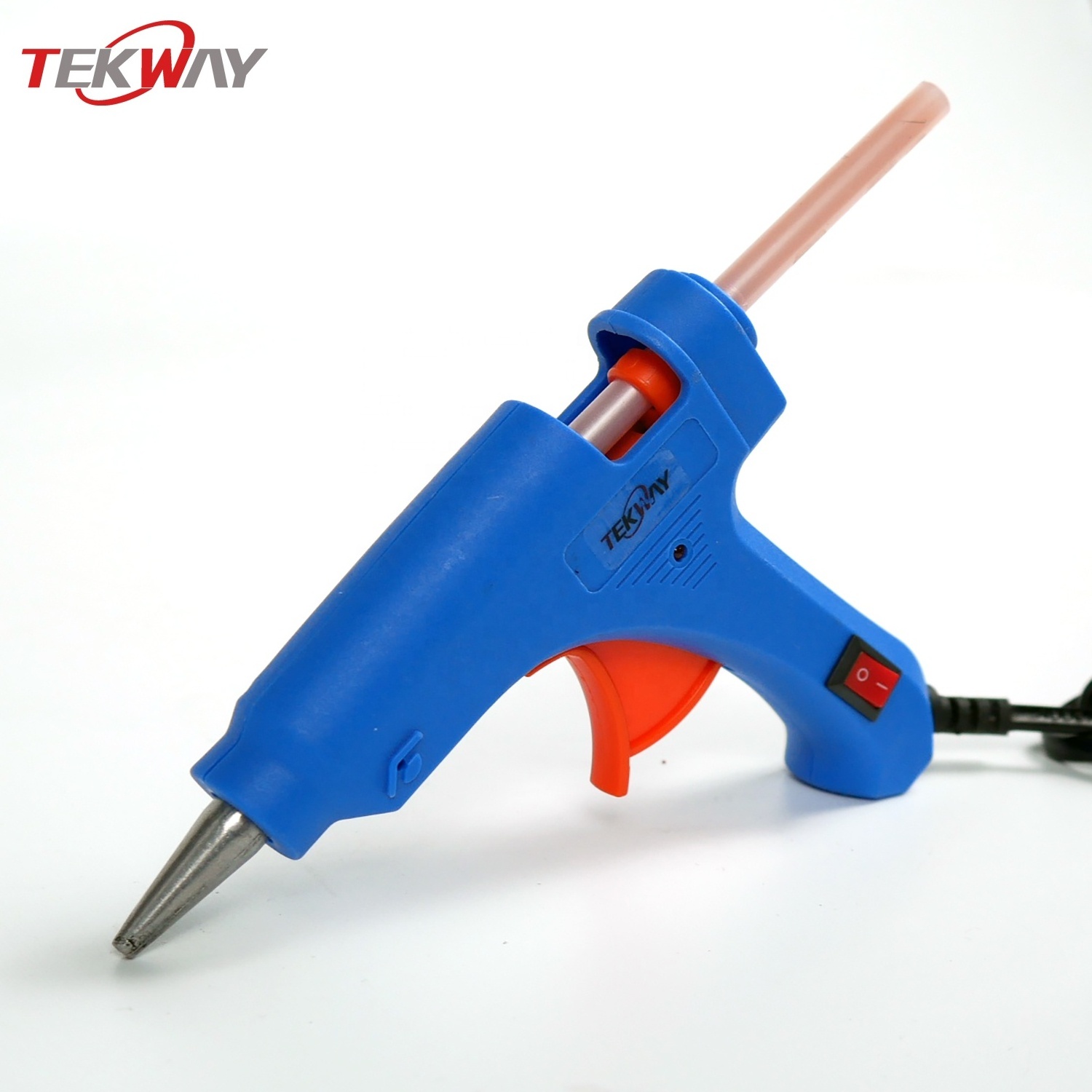 Wholesale Factory Manufacturer High Quality 40W 60W 80W Hot Melt Glue Gun Hot Melt Red&Black Glue Gun With 7/11MM Glue Sticks