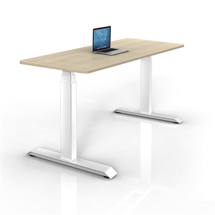 Modern Popular Practical Mental Office Furniture Stand Up Rising Autonomic Intelligent Electric Desk Height Adjustable Desk